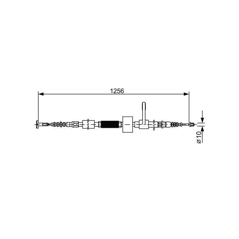 Câble de frein à main BOSCH