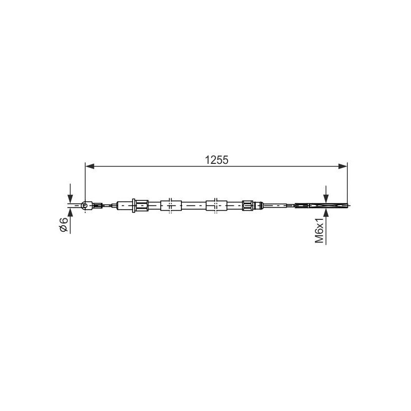 Câble de frein à main BOSCH
