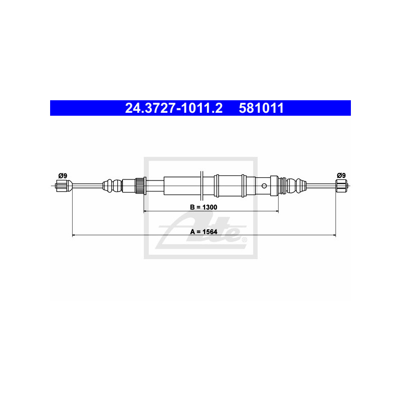 Câble de frein à main ATE