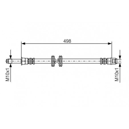 Flexible de frein BOSCH