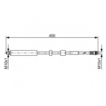 Flexible de frein BOSCH