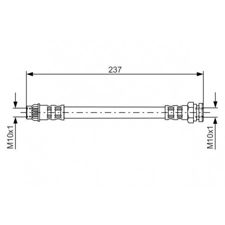 Flexible de frein BOSCH