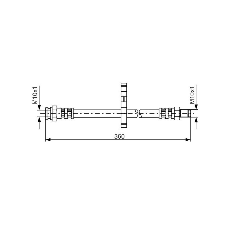 Flexible de frein BOSCH