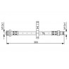 Flexible de frein BOSCH