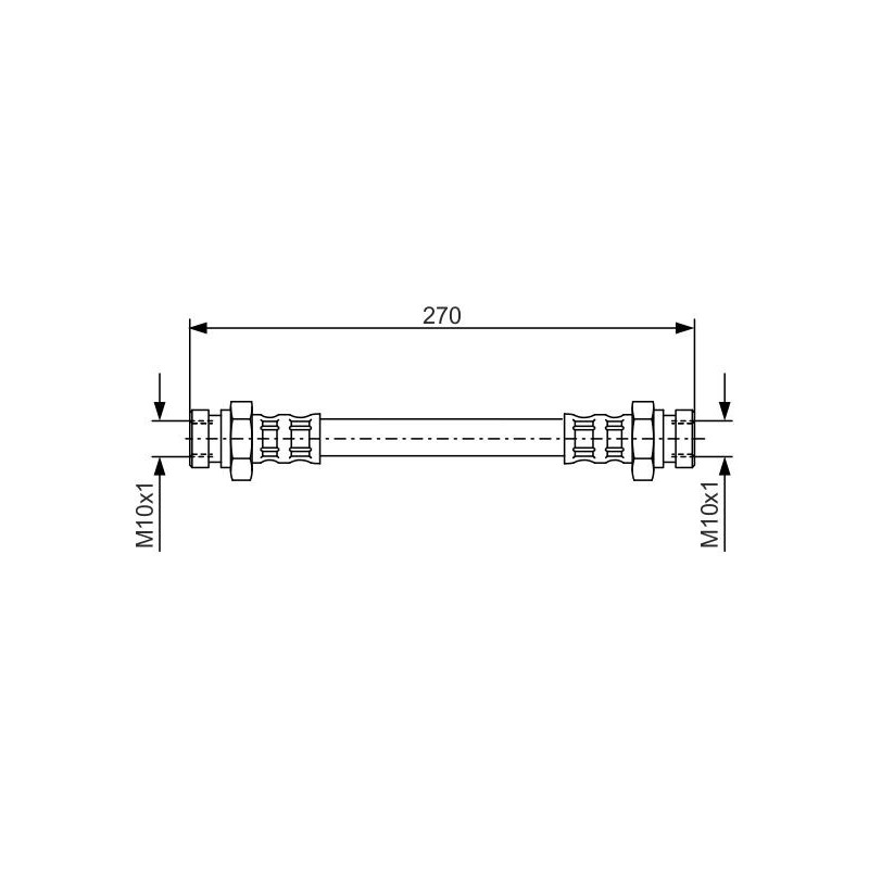 Flexible de frein BOSCH