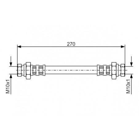 Flexible de frein BOSCH
