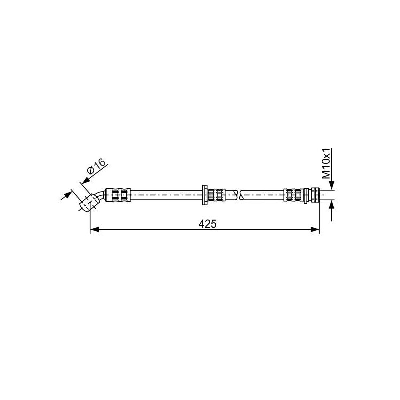 Flexible de frein BOSCH