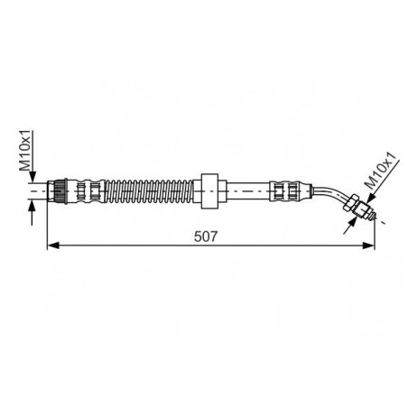 Flexible de frein BOSCH