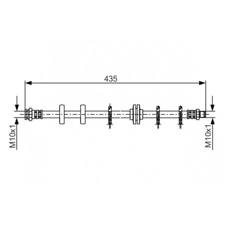 Flexible de frein BOSCH
