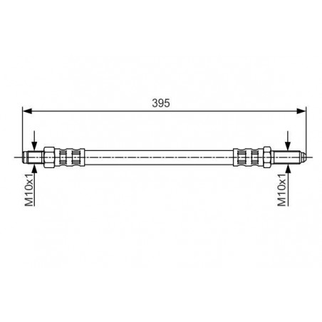 Flexible de frein BOSCH