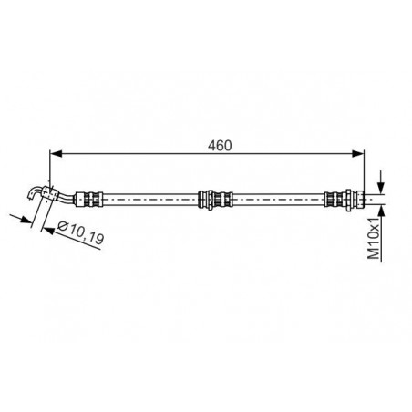 Flexible de frein BOSCH