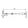 Flexible de frein BOSCH