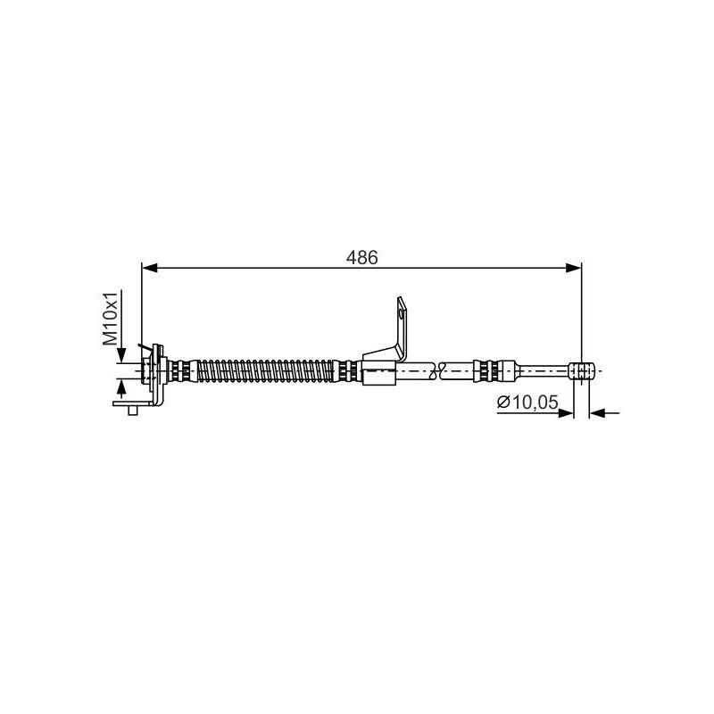 Flexible de frein BOSCH