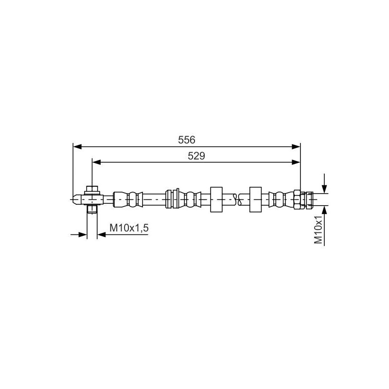 Flexible de frein BOSCH