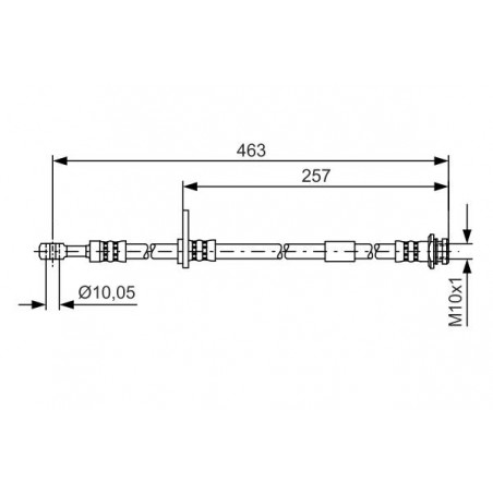 Flexible de frein BOSCH
