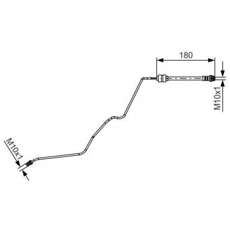 Flexible de frein BOSCH