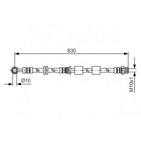 Flexible de frein BOSCH