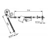 Flexible de frein BOSCH