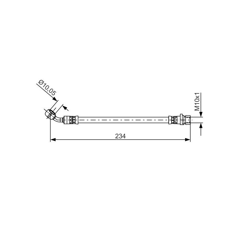 Flexible de frein BOSCH