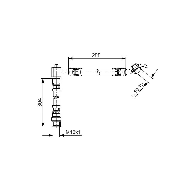 Flexible de frein BOSCH