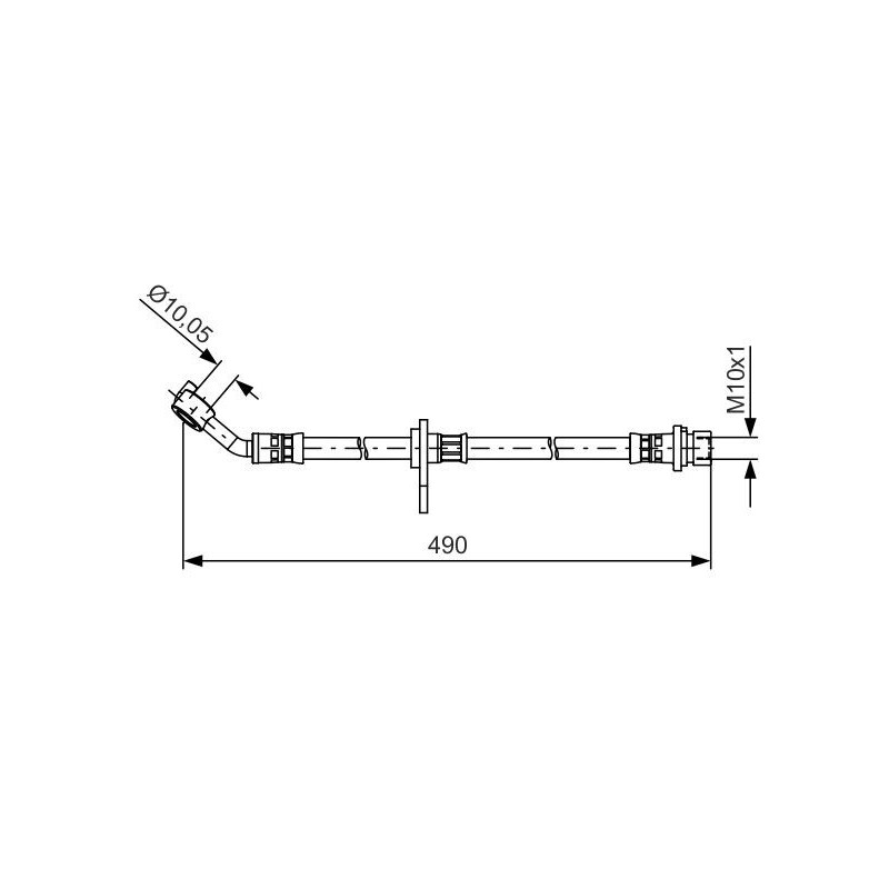 Flexible de frein BOSCH
