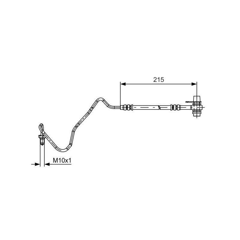 Flexible de frein BOSCH