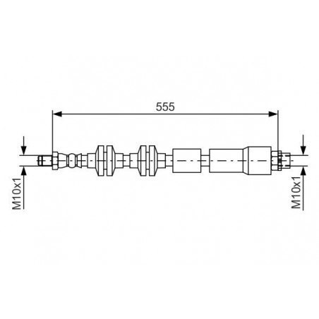 Flexible de frein BOSCH