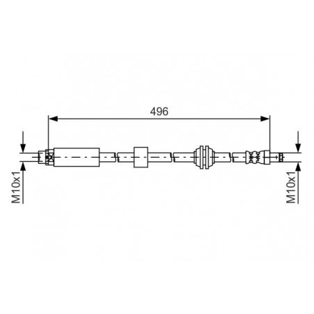 Flexible de frein BOSCH