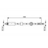 Flexible de frein BOSCH