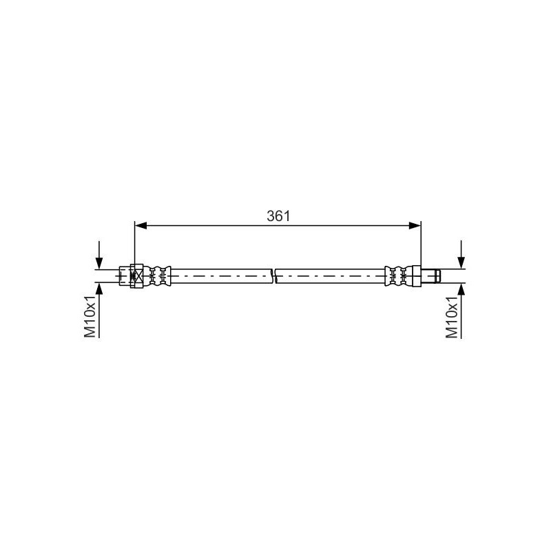Flexible de frein BOSCH