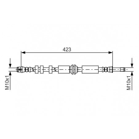 Flexible de frein BOSCH