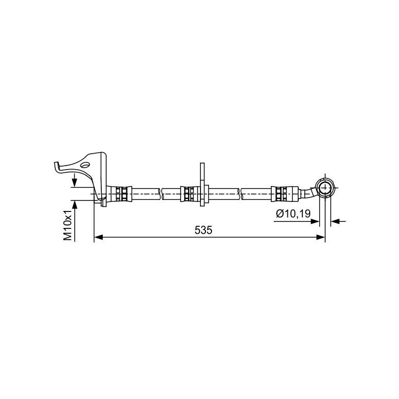 Flexible de frein BOSCH