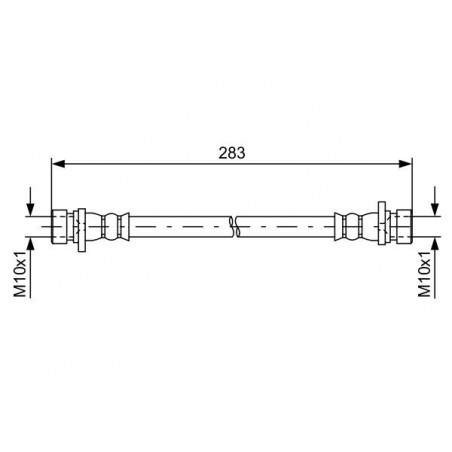 Flexible de frein BOSCH