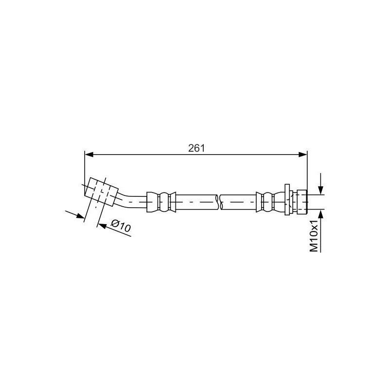 Flexible de frein BOSCH
