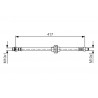 Flexible de frein BOSCH