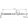 Flexible de frein BOSCH