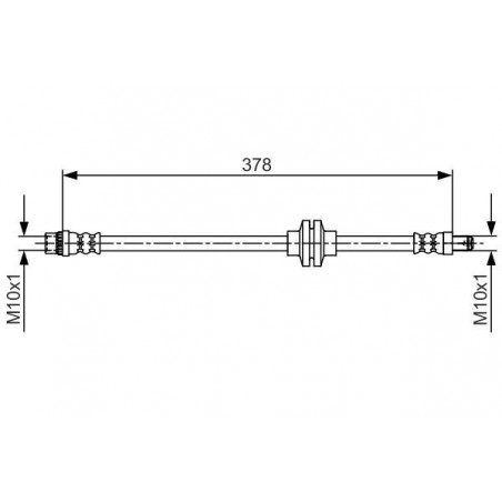 Flexible de frein BOSCH
