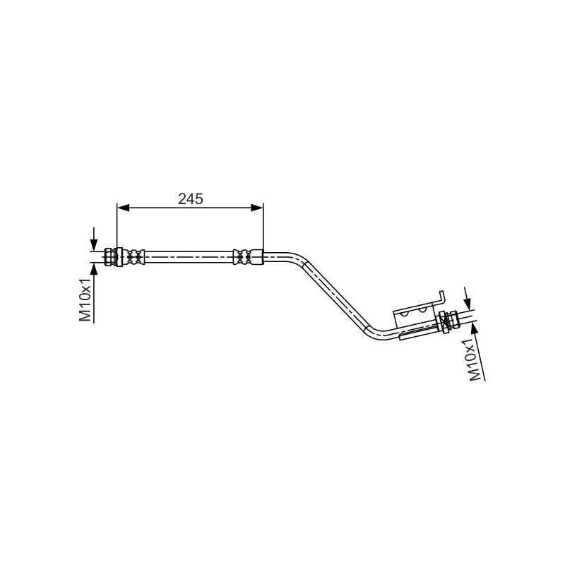 Flexible de frein BOSCH