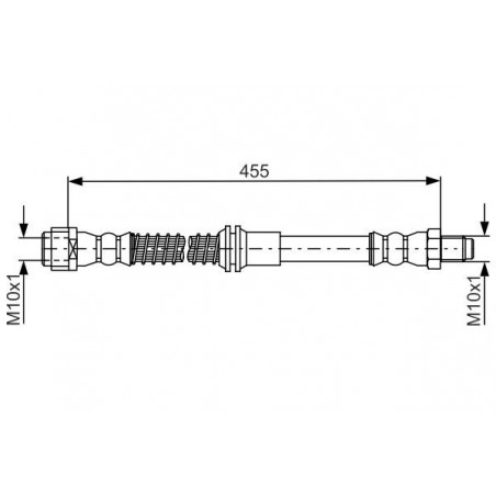 Flexible de frein BOSCH