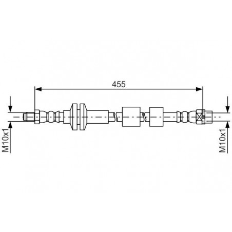 Flexible de frein BOSCH