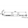 Flexible de frein BOSCH