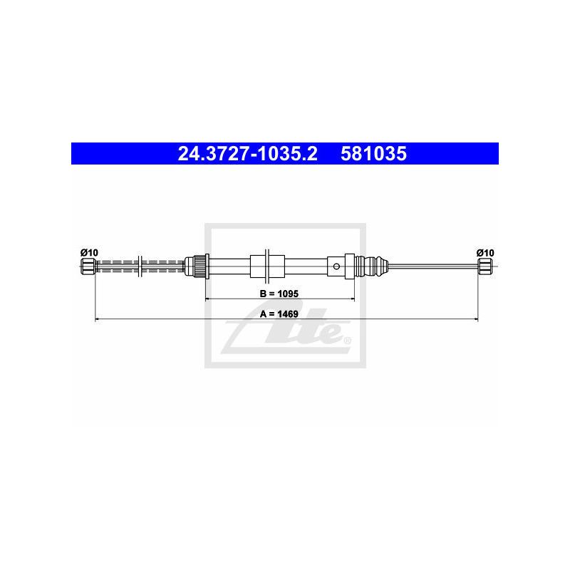 Câble de frein à main ATE