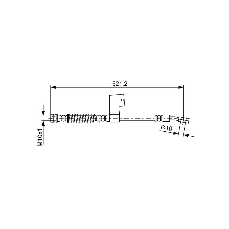 Flexible de frein BOSCH