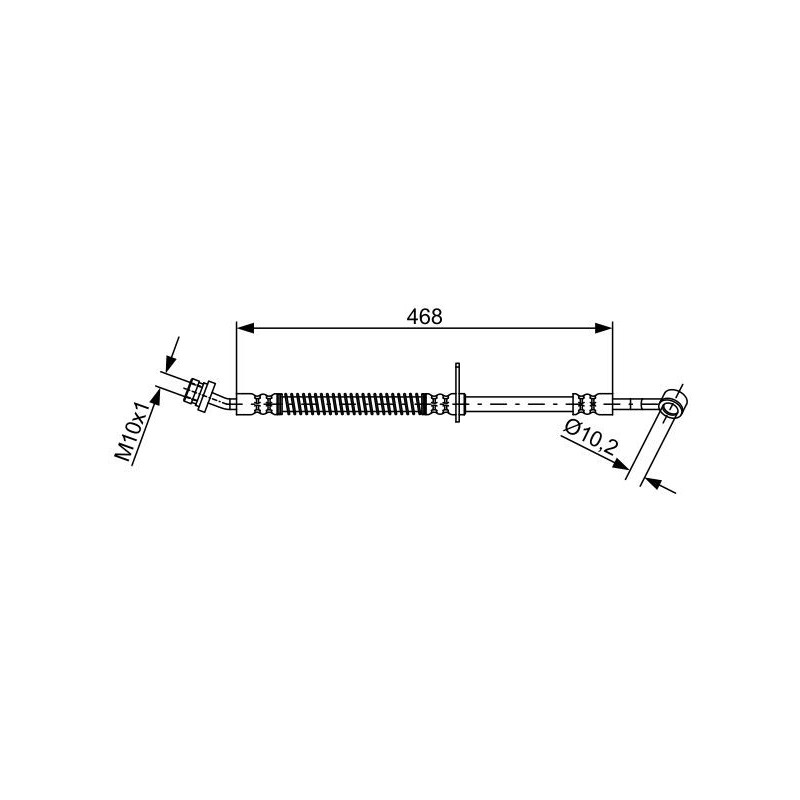 Flexible de frein BOSCH