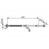 Flexible de frein BOSCH