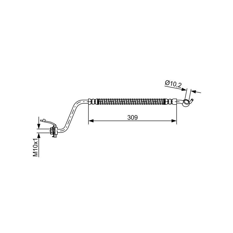 Flexible de frein BOSCH