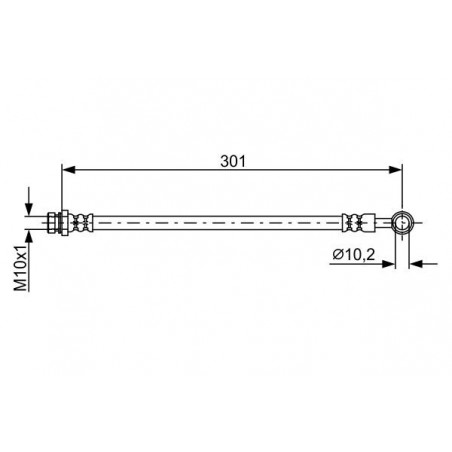 Flexible de frein BOSCH