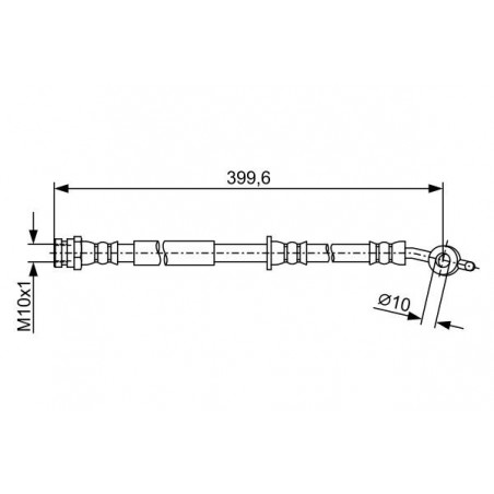 Flexible de frein BOSCH