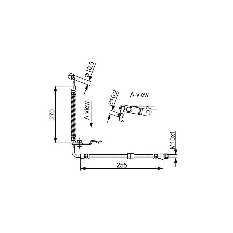 Flexible de frein BOSCH