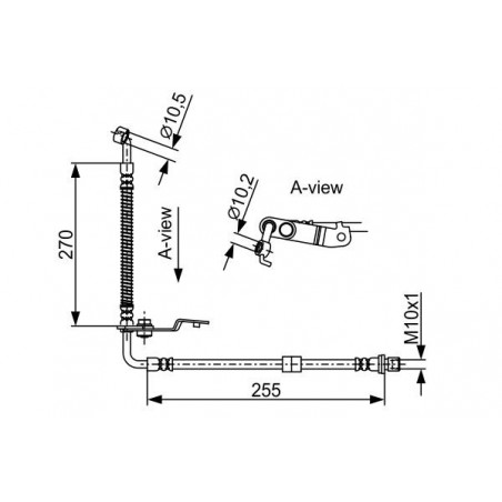 Flexible de frein BOSCH
